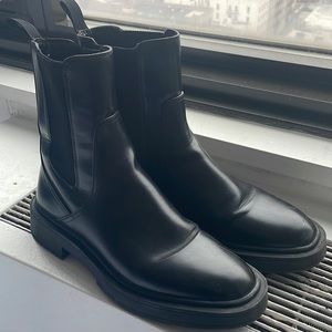 Black Zara Chelsea Boots